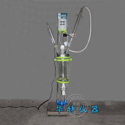 S212 5L雙層玻璃反應(yīng)釜 華特儀器廠家直銷(xiāo)，實(shí)驗(yàn)室設(shè)備優(yōu)選