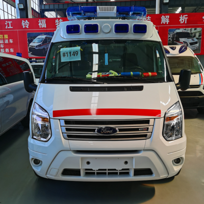 福特V348急救車 臨夏回族自治州專用救護車生產廠家的選擇與優勢